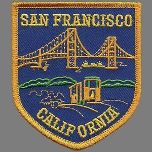 San Francisco Patch - Golden Gate Bridge Cable Car